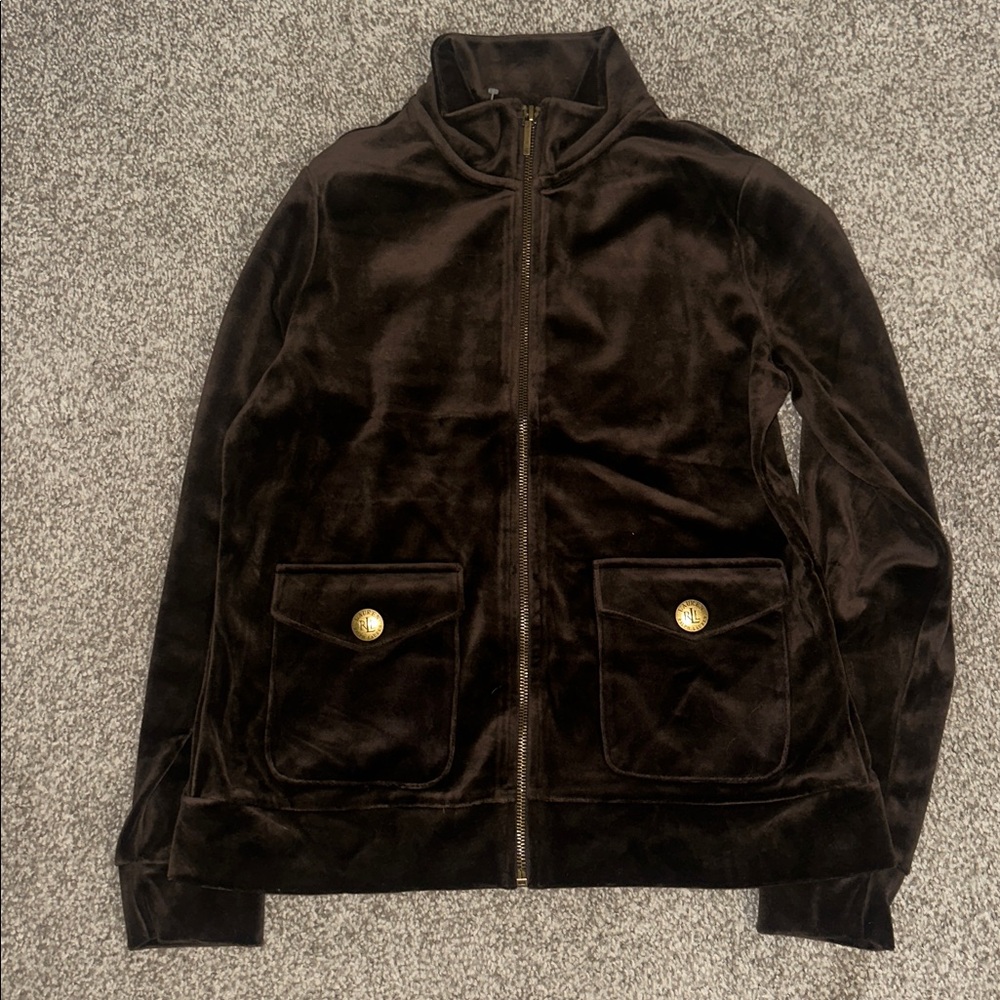 Ralph Lauren Dark Brown Velvet Jacket